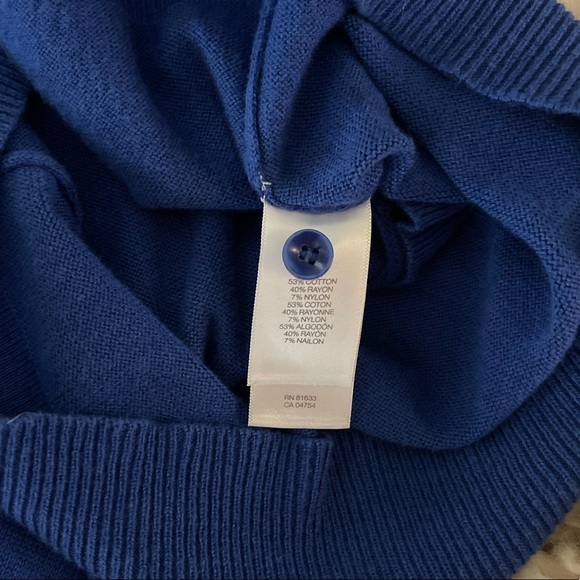 Cardigan Sweater with Ruffled Trim M - Picture 5 of 11